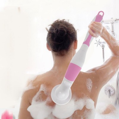 Creative electric Bath brush set Spinning spa brush handle